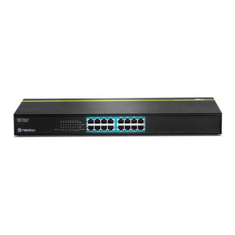 TRENDnet TPE-T160H User manual