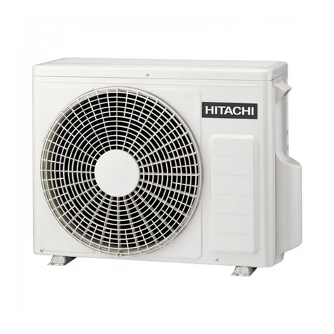 Hitachi RAC-18WPC User manual Hitachi RAC-18WPC User manual