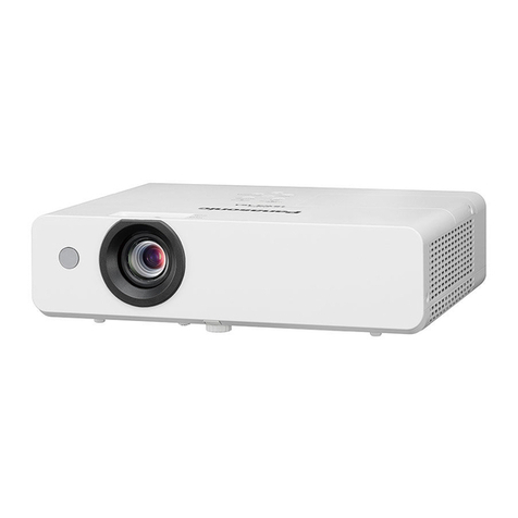 Panasonic PT-LB355U User manual