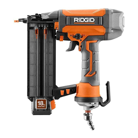 RIDGID R213BNF Operator's manual