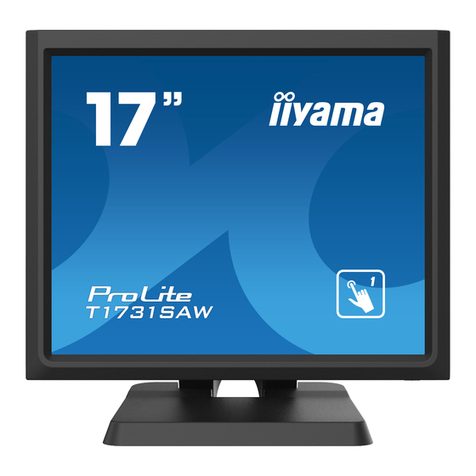 Iiyama ProLite T1731SAW-B5 User manual