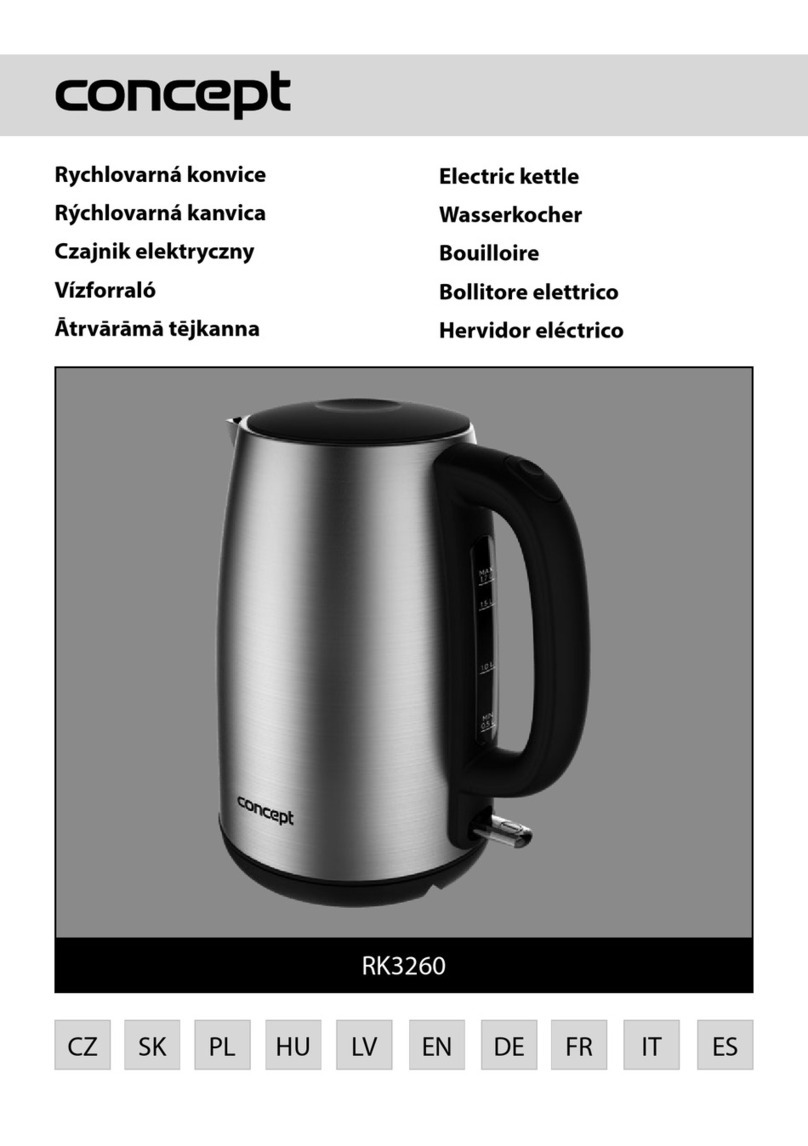 Concept2 RK3260 User manual