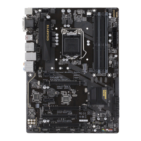 GIGA-BYTE TECHNOLOGY GA-B250-HD3P User manual GIGA-BYTE TECHNOLOGY GA-B250-HD3P User manual