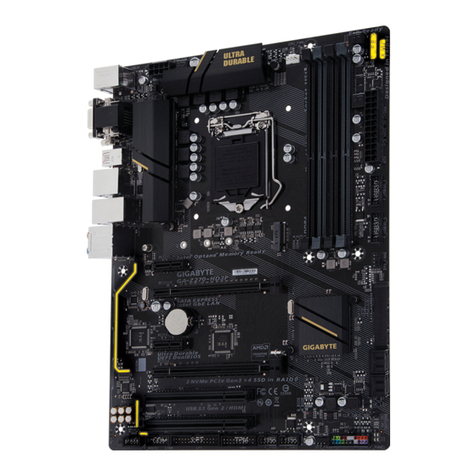 GIGA-BYTE TECHNOLOGY GA-Z270-HD3P user manual