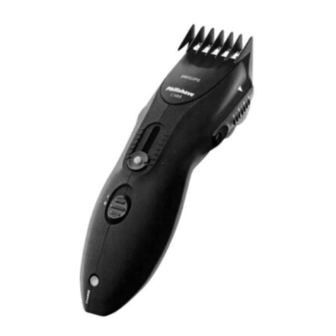 Philips HQC484/40 manual