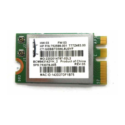Broadcom BCM943142Y User manual