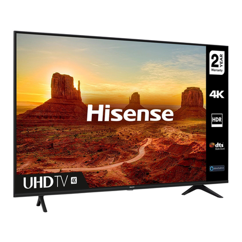 Hisense 75A7100FTUK User manual
