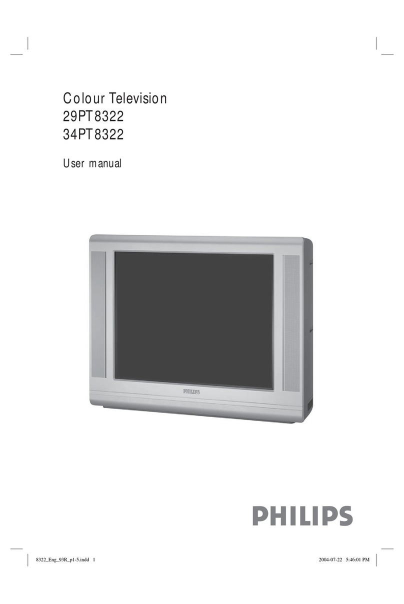 Philips 29PT8322 User manual