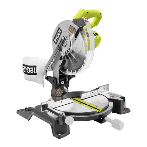 Ryobi TS1345L Operator's manual