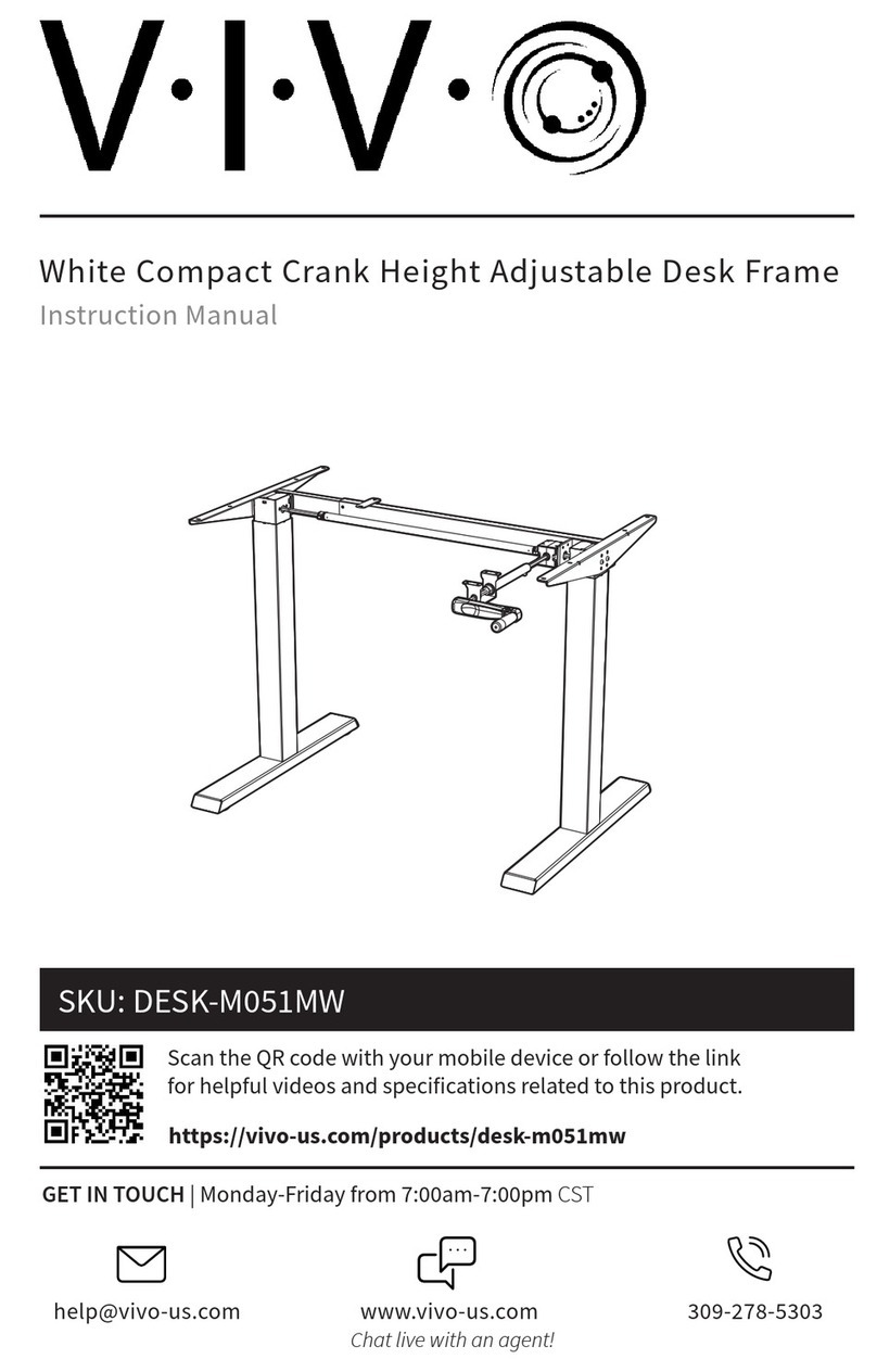 Vivo DESK-M051MW instruction manual Vivo DESK-M051MW instruction manual