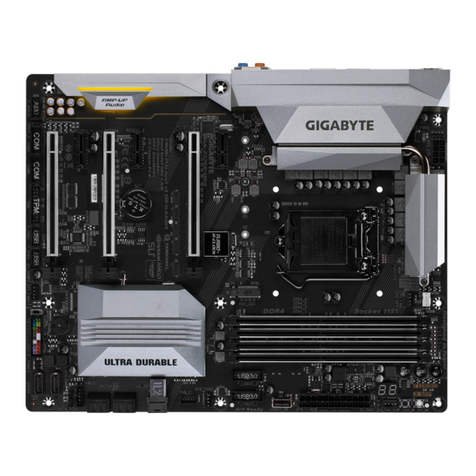 GIGA-BYTE TECHNOLOGY GA-Z270X-UD5 User manual
