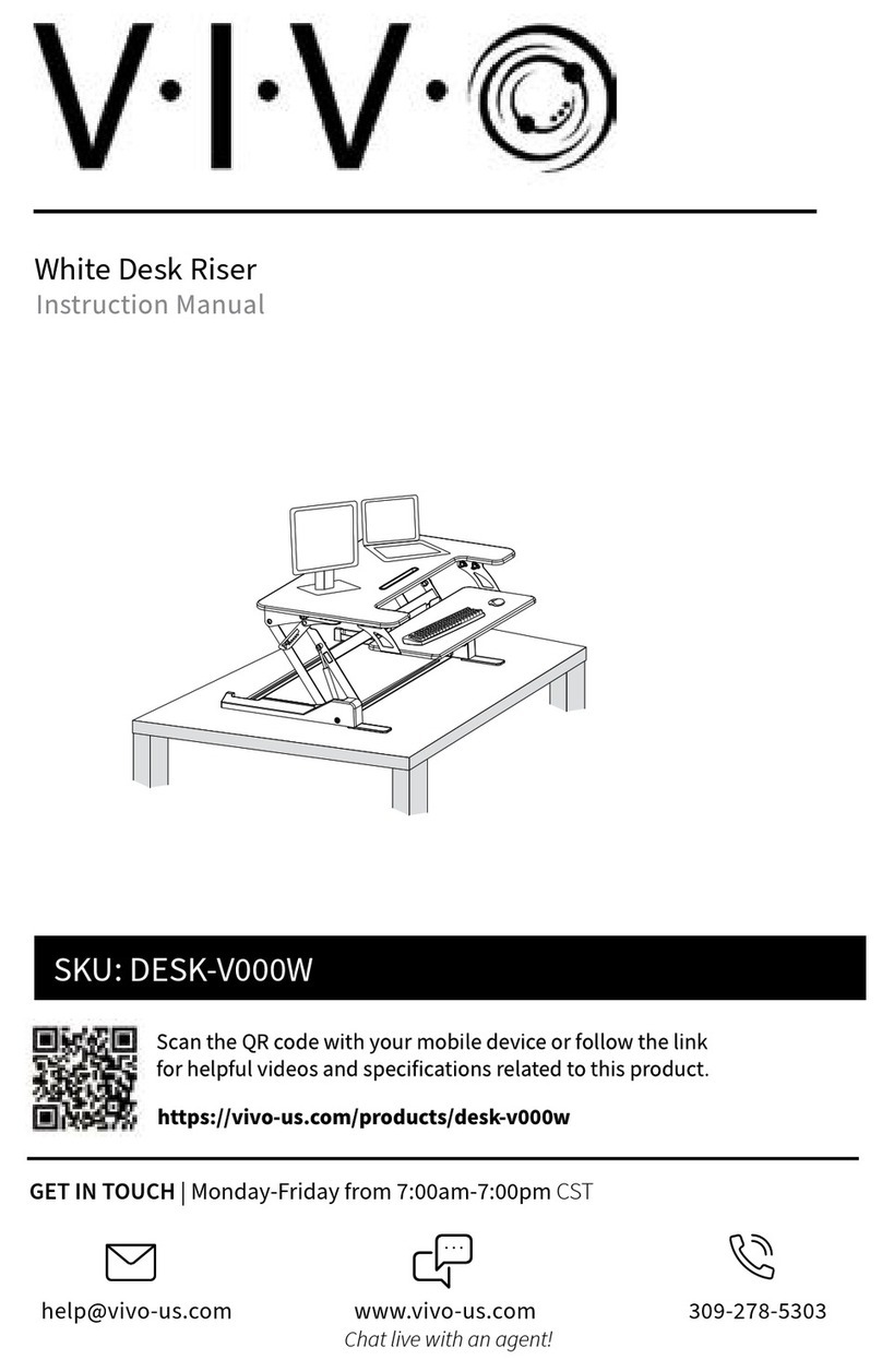 Vivo DESK-V000W instruction manual