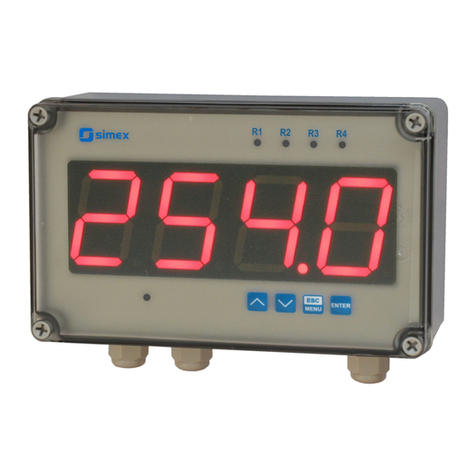 Simex SUR-457 User manual Simex SUR-457 User manual
