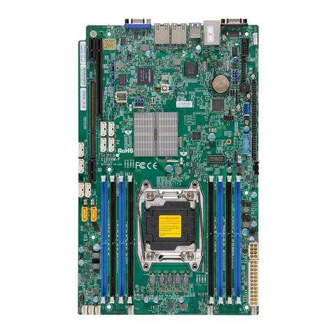 Supero X10SRW-F User manual