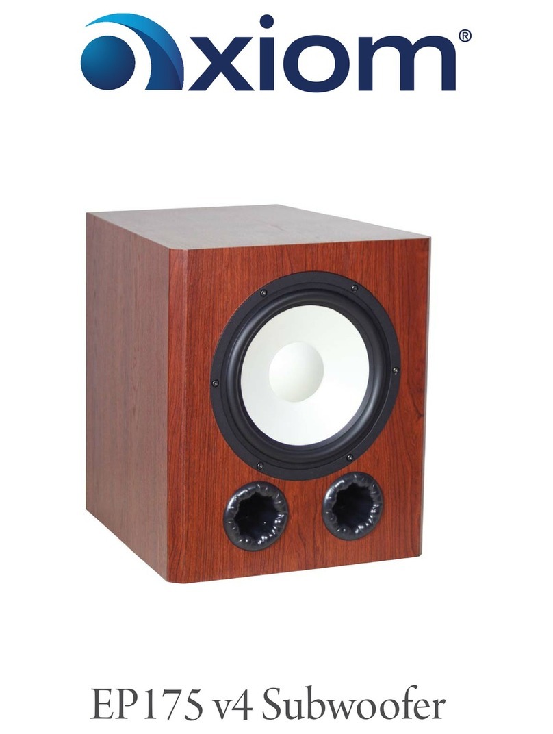 Axiom EP175 User manual