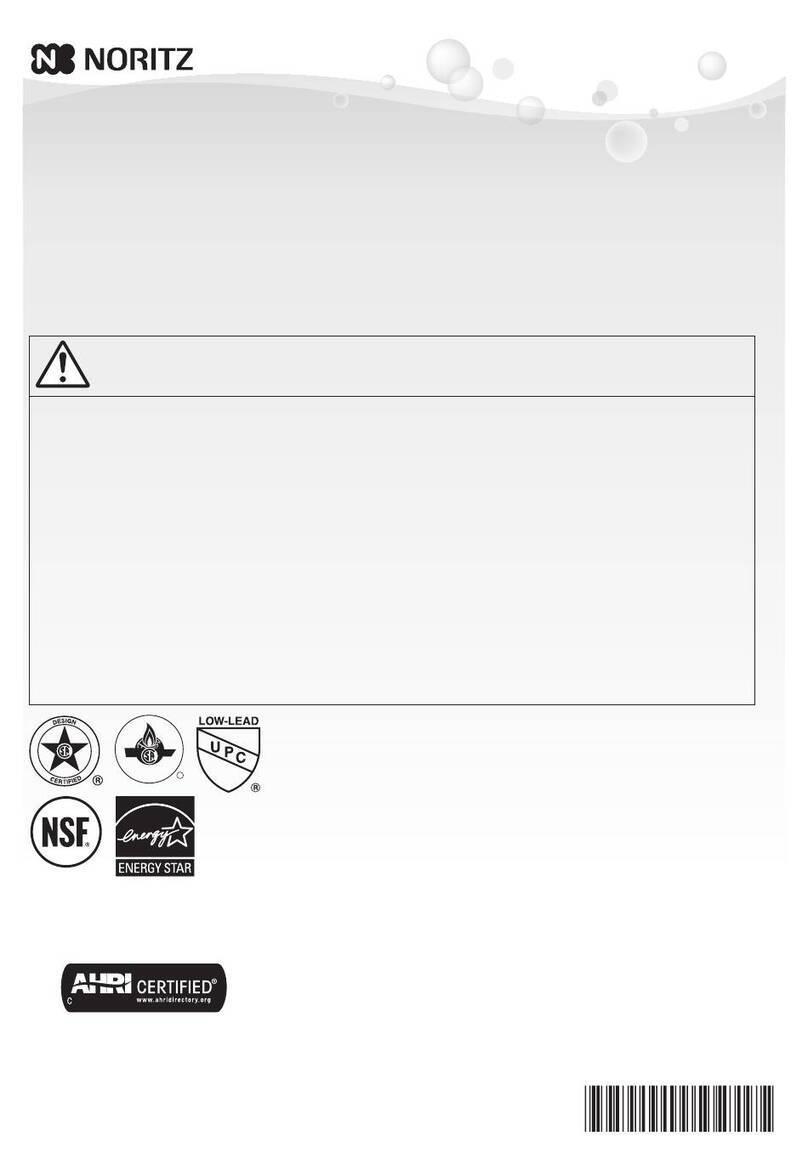 Noritz EZ111DV User manual