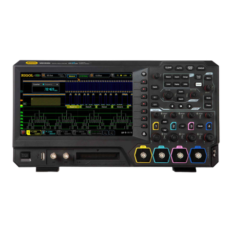 Rigol MS05000-4CH User manual