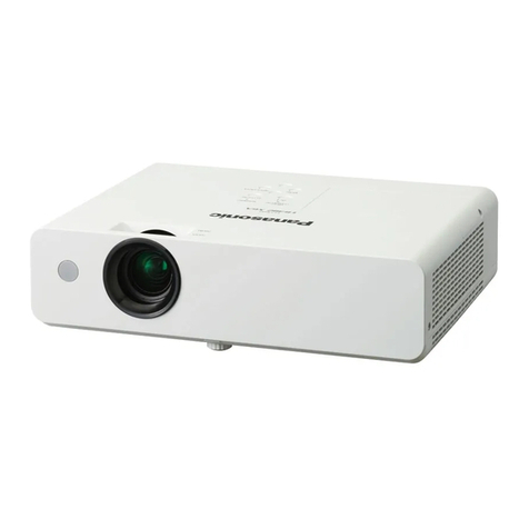 Panasonic PT-LW312 Operating instructions