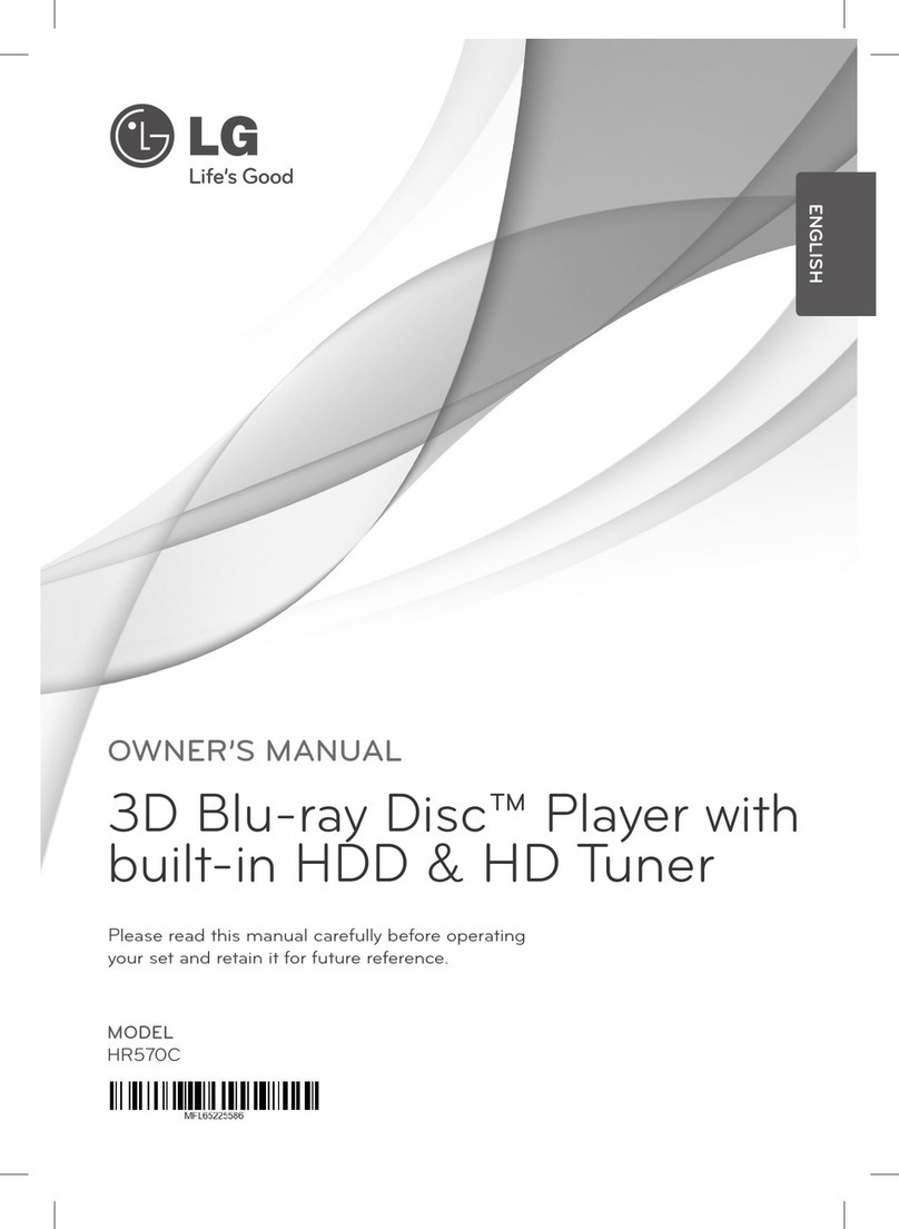 LG HR570C User manual