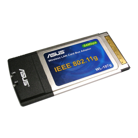 Asus WL-107 User manual