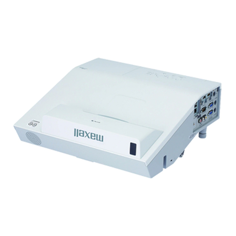 Maxell MP-TW3001 user manual