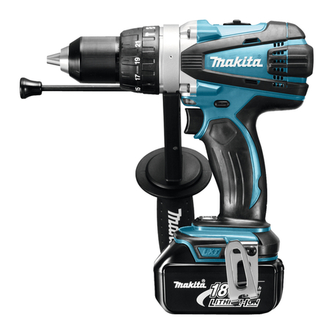 Makita BHP458Z User manual