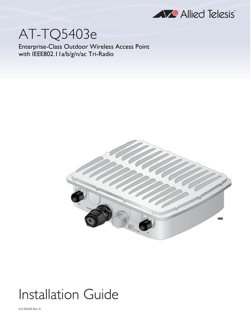 Allied Telesis AT-TQ5403e-00 User manual