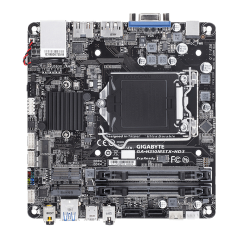 GIGA-BYTE TECHNOLOGY GA-H310MSTX-HD3 User manual GIGA-BYTE TECHNOLOGY GA-H310MSTX-HD3 User manual