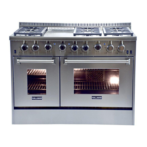 Hallman HRG4801U user manual