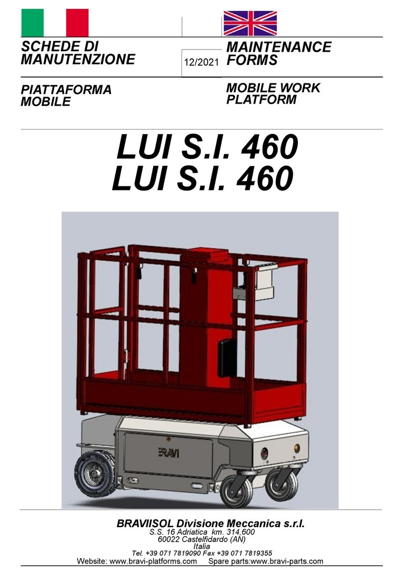 Braviisol LUI S.I. 460 manual