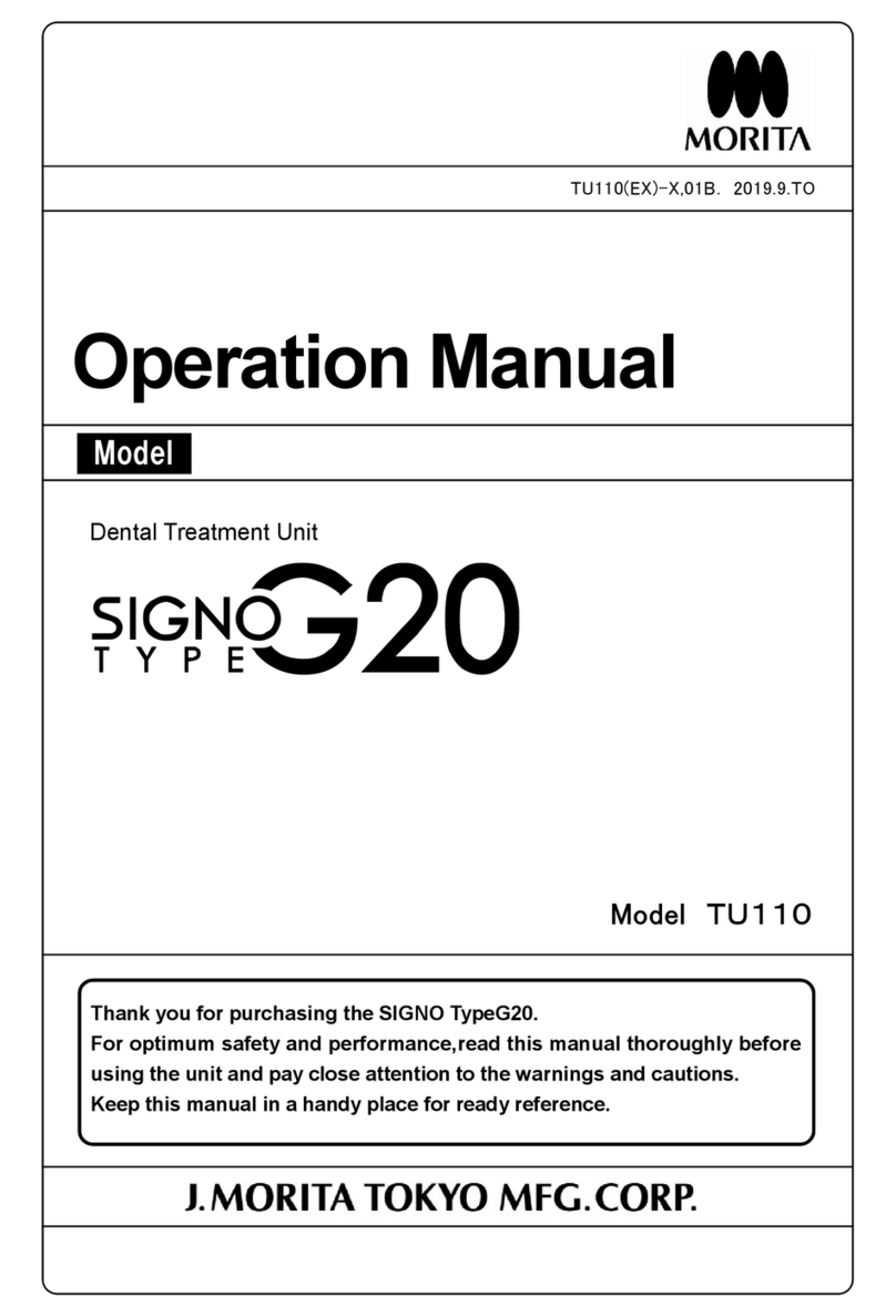 Morita SIGNO G20 Operation manual