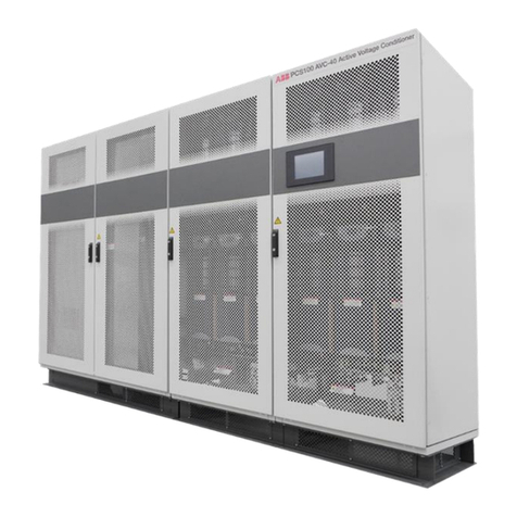 ABB PCS100 AVC-40 manual