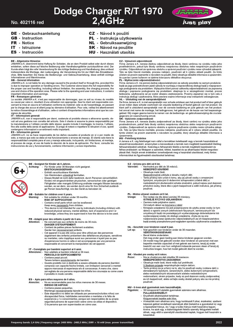 Jamara 402116 User manual