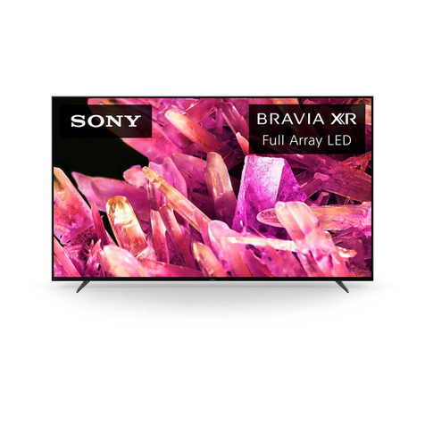 Sony BRAVIA XR-55X90K User manual