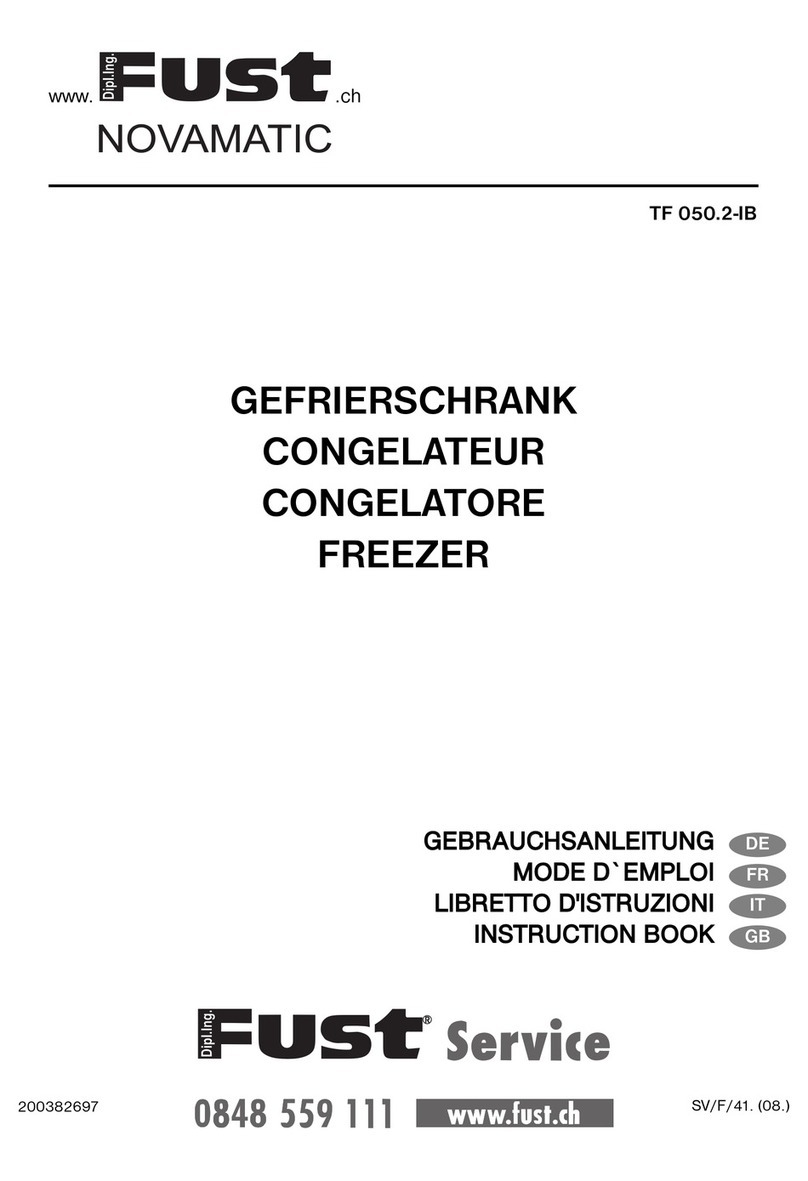 FUST NOVAMATIC TF 050.2-IB Instruction book