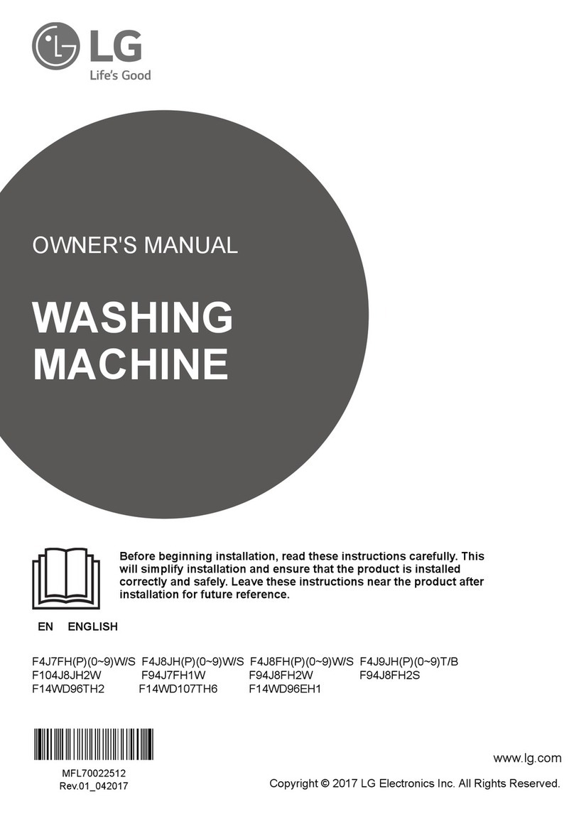 LG F4J8FH Series User manual