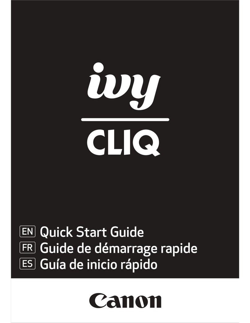 Canon ivy CLIQ User manual