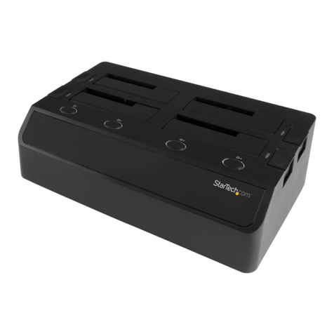 StarTech.com SDOCK4U33E User manual StarTech.com SDOCK4U33E User manual