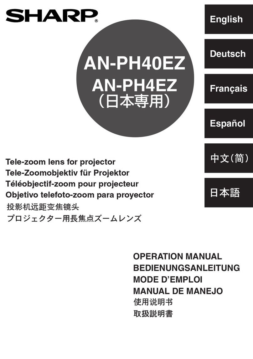 Sharp AN-PH4EZ User manual