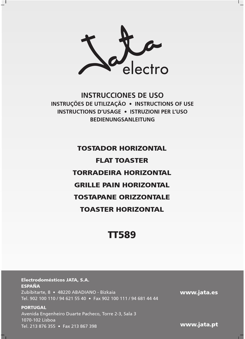 Jata electro TT589 Instructions of use