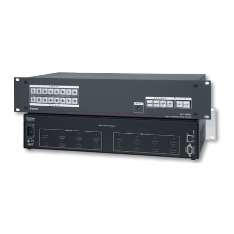 Extron electronics DXP DVI Pro User manual