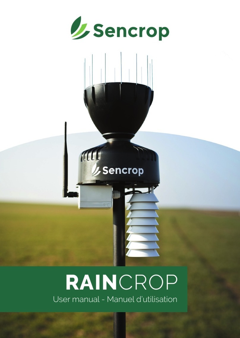 Sencrop RAINCROP User manual