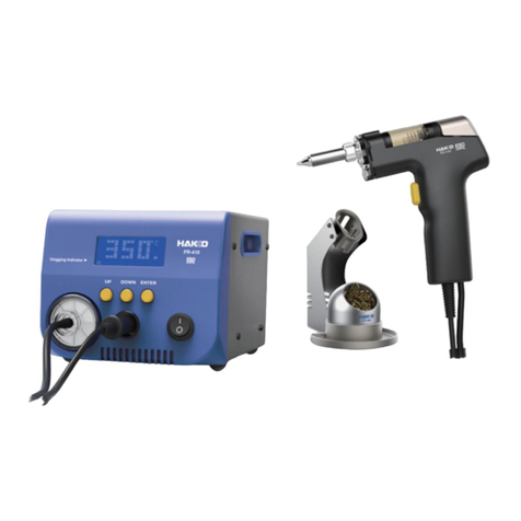Hakko Electronics FR-4103 instruction manual