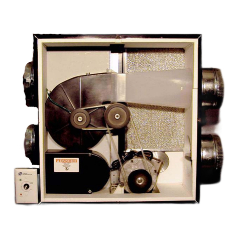Stirling RecoupAerator SD-95+ Owner's manual and installation guide