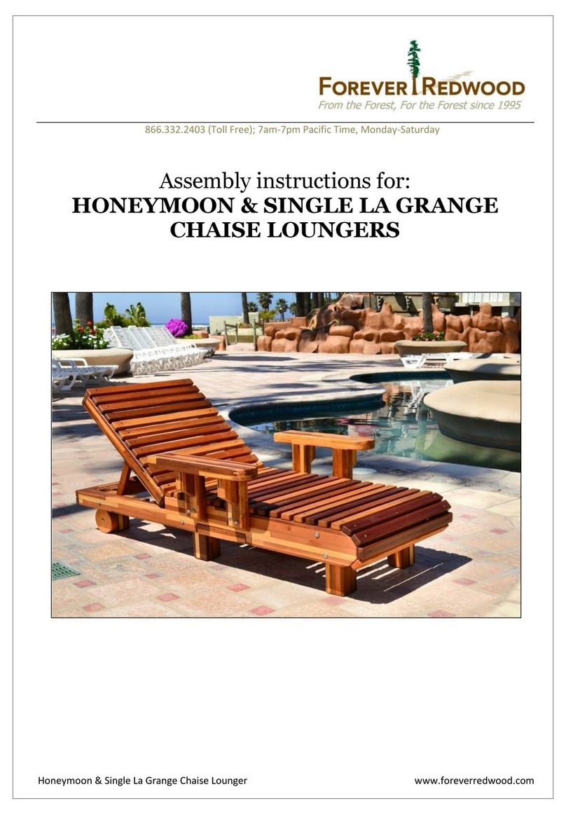 Forever Redwood HONEYMOON User manual