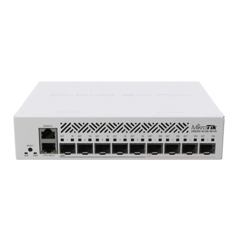 MikroTik CRS310-1G-5S-4S+IN quick guide