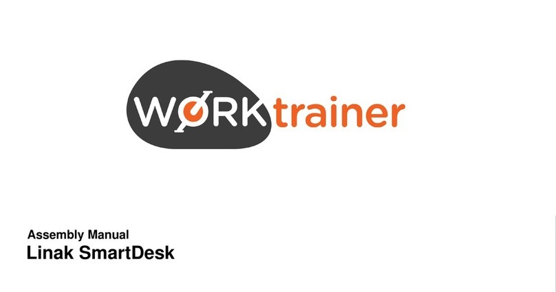 Worktrainer Linak SmartDesk Assembly manual