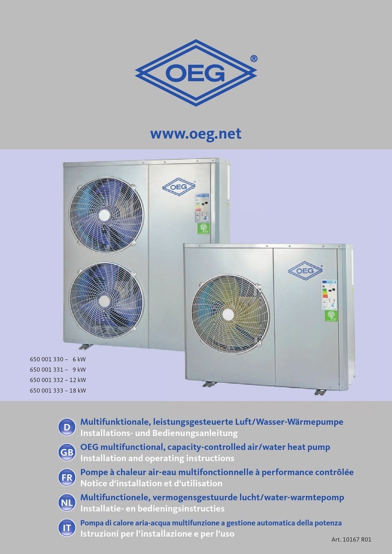 OEG 650 001 330 Installation and operating instruction