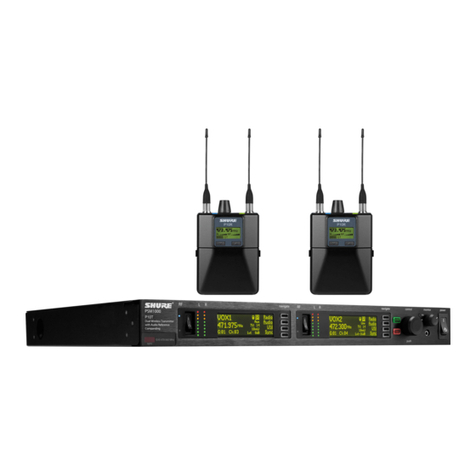Shure P10TR manual