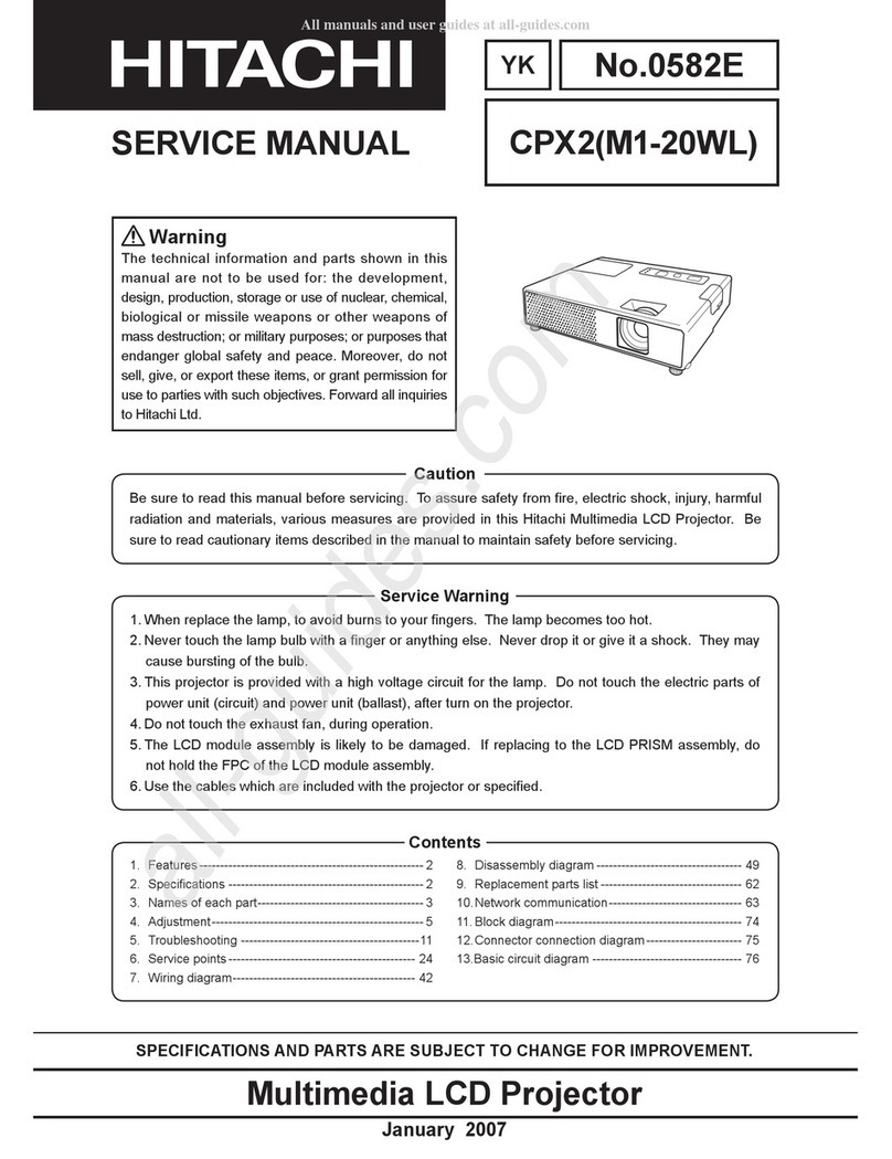 Hitachi CPX2(M1-20ML) User manual